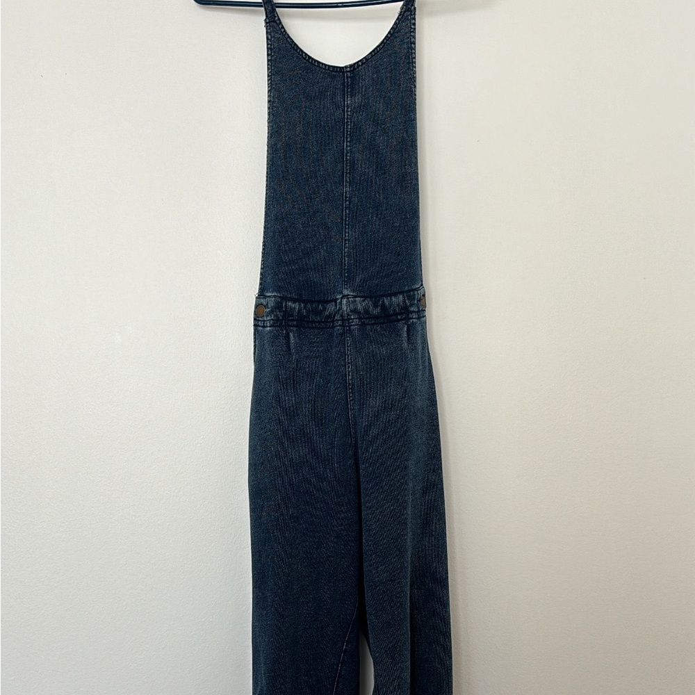 Fabric denim overalls